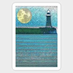 tynemouth composite Sticker